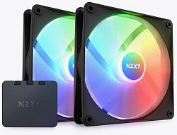 Система охлаждения NZXT F140 RGB Core Black 2в1 (RF-C14DF-B1)