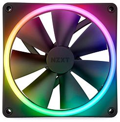 Кулер для компьютерного корпуса NZXT F140 RGB DUO Black (RF-D14SF-B1)