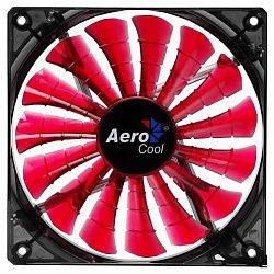 Система охлаждения для корпуса AeroCool Shark 14cm Red LED