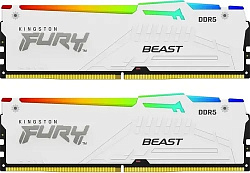 Оперативная память KINGSTON Fury Beast White RGB KF560C40BWAK2-32