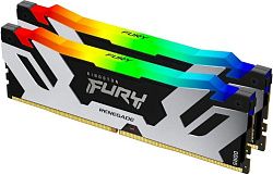 Оперативная память KINGSTON Renegade Silver RGB 32Gb (16x2) KF564C32RSAK2-32