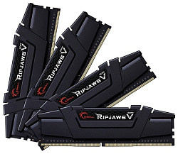 Оперативная память G.SKILL RipJaws V F4-3200C16Q-128GVK (4x32) 16-18-18-38