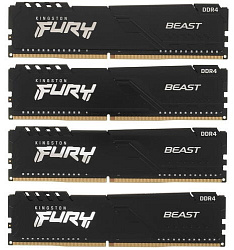 Оперативная память KINGSTON Fury Beast KF426C16BBK4/16
