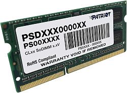 Оперативная память для ноутбука PATRIOT SL PSD34G13332S DDR3 4GB