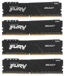 Оперативная память KINGSTON Fury Beast KF426C16BBK4/128