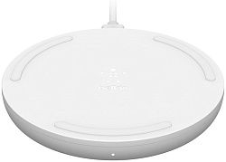 Беспроводное ЗУ BELKIN Pad Wireless Charging Qi White (WIA001VFWH)