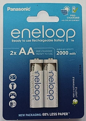 Аккумулятор PANASONIC Eneloop BK-3MCDE/2BE/2000 mAh AA BL2