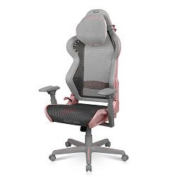 Игровое компьютерное кресло DXRACER D7100 AIR Pink-Grey