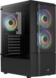 Компьютерный корпус AeroCool Quantum Mesh-G-BK-v3 Black