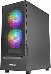 Компьютерный корпус Antec NX410 (без БП) tempeRed glass Black