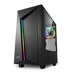 Компьютерный корпус SHARKOON REV100 RGB (без БП) Black