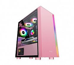 Компьютерный корпус midi tower PCCooler Game 5 (без БП) pink