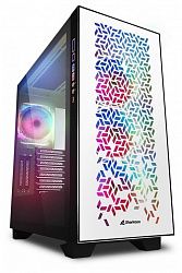 Компьютерный корпус SHARKOON Elite Shark CA300H RGB (без БП) White