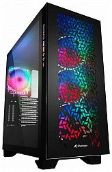 Компьютерный корпус SHARKOON Elite Shark CA300H RGB (без БП) Black
