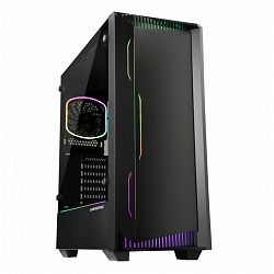 Компьютерный корпус Enermax LIBLUSION LL30 [ECA-LL30-M1BB-ARGB] (без БП) Black