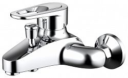 BRAVAT F6124182CP-01-RUS BRAVAT LOOP Смеситель для ванны с коротким изливом (к/к 4)