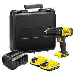 Дрель STANLEY SFMCD700C2K-QW