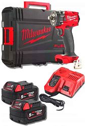 Гайковерт MILWAUKEE M18 FIW2F12-502X FUEL (Li-Ion 5 Ач) (4933478444)