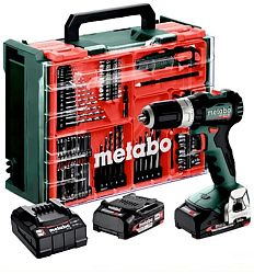 Дрель-шуруповерт METABO SB 18 L BL Set (613157710) (кейс с набором из 78 пр.)