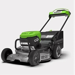 Газонокосилка GREENWORKS LM221S (82V, без АКБ и ЗУ) 2519407