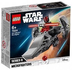 Конструктор LEGO Микрофайтеры: Корабль-лазутчик ситхов Star Wars 75224