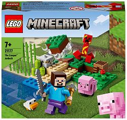 Конструктор LEGO 21177 Minecraft Засада Крипера