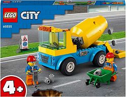 Конструктор LEGO 60325 City Бетономешалка