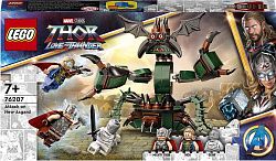 Конструктор LEGO 76207 Супер Герои Нападение на Новый Асгард