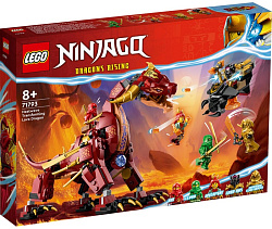 Конструктор LEGO 71793 Ниндзяго Лавовый дракон-трансформер