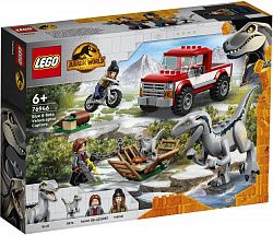 Конструктор LEGO 76946 Jurassic World Блу и поимка бета-велоцираптора