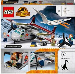 Конструктор LEGO 76947 Jurassic World Кетцалькоатль: нападение на самолёт