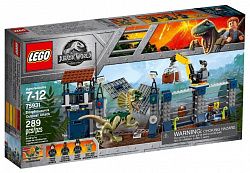 Конструктор LEGO Нападение дилофозавра на сторожевой пост Jurassic World 75931