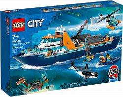Конструктор LEGO 60368 Город Корабль «Исследователь Арктики»