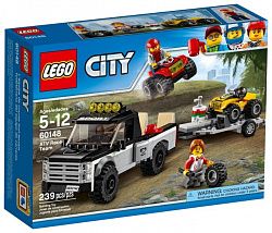 Конструктор LEGO Гоночная команда CITY 60148