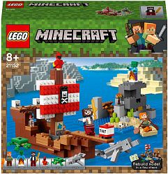 Конструктор LEGO 21152 Minecraft Приключения на пиратском корабле