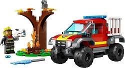 Конструктор LEGO 60393 Город Пожарная машина 4x4