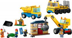 Конструктор LEGO 60391 Город Строительные машины и шаровой кран