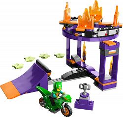 Конструктор LEGO 60359 Город Испытание каскадеров с трамплином и кольцом