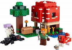 Конструктор LEGO 21179 Minecraft Грибной дом