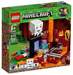 Конструктор LEGO Портал в Подземелье Minecraft 21143