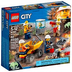 Конструктор LEGO Бригада шахтеров CITY 60184
