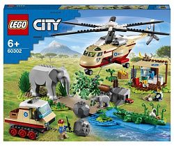 Конструктор LEGO 60302 Город Операция по спасению зверей