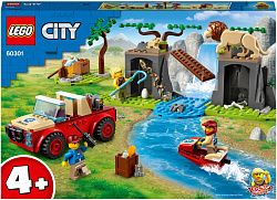 Конструктор LEGO 60301 Город Спасательный внедорожник для зверей