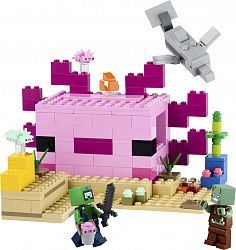 Конструктор LEGO 21247 Minecraft Дом Аксолотля