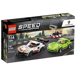 Конструктор LEGO Porsche 911 RSR and 911 Turbo 3.0 Speed Champions 75888