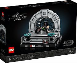 Конструктор LEGO 75352 Звездные войны Диорама «Тронный зал императора»
