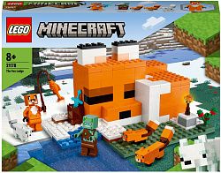 Конструктор LEGO Minecraft Лисья хижина 21178
