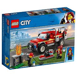 Конструктор LEGO Грузовик начальника пожарной охраны CITY 60231