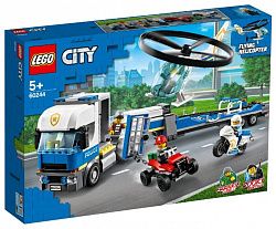 Конструктор LEGO Полицейский вертолётный транспорт CITY 60244