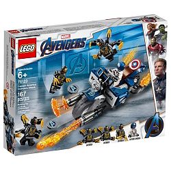 Конструктор LEGO Капитан Америка: Атака Аутрайдеров Super Heroes 76123